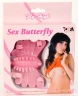 Розовый клиторальный стимулятор Sex Butterfly