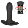 Чёрный массажер простаты Eclipse Beaded Probe - 12,75 см.