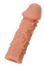 Насадка фаллического вида с венками и шишечками Extreme Sleeve 006 L-size - 16,4 см.